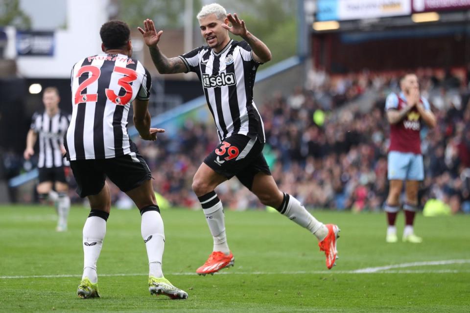 Newcastle pushed Burnley closer to relegation (PA Wire)
