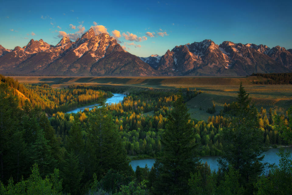 places celebs vacation Jackson, Wyoming