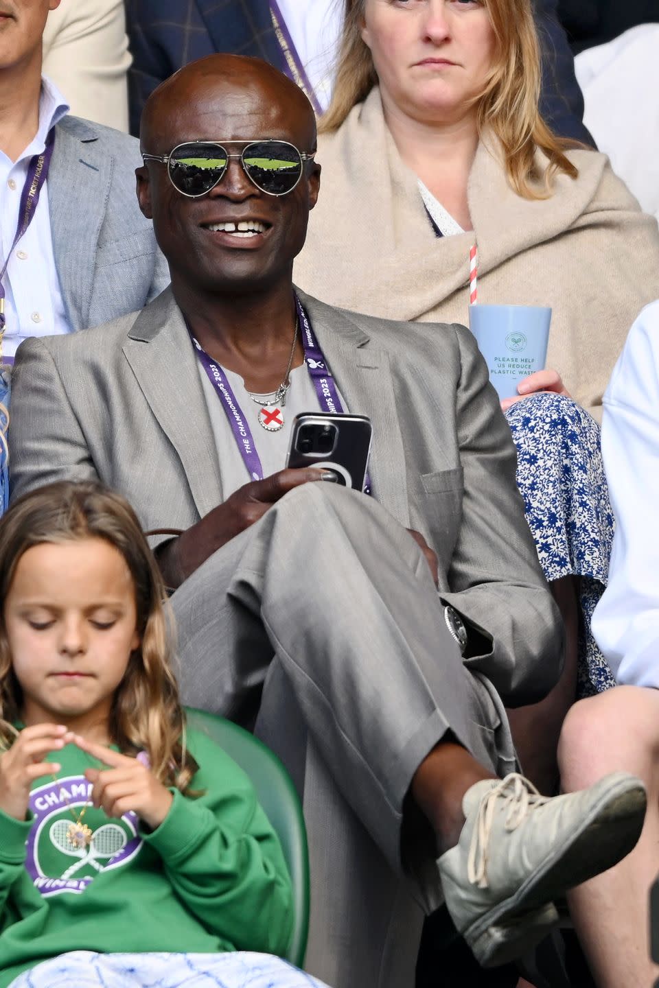 celebrity sightings at wimbledon 2023 day 3