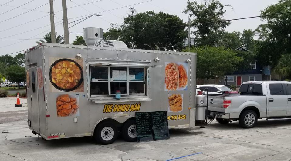 Jeff Lavender, also known as The Gumbo Man, serves up freshly made-from-scratch, down-home Louisiana cuisine from his food truck by the same name.