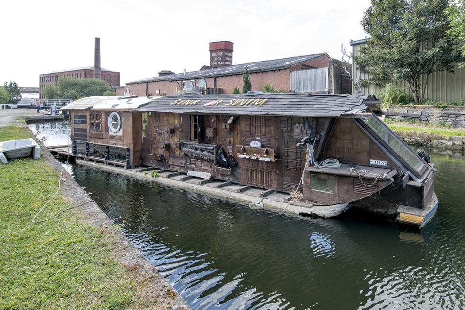 <p>HISTORIC:<br>Piano Raft – owned by Ben Cummins in West Yorkshire, Saltaire (Picture: Shed of the Year) </p>