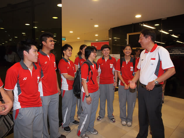 Team Singapore Flag Presentation Ceremony