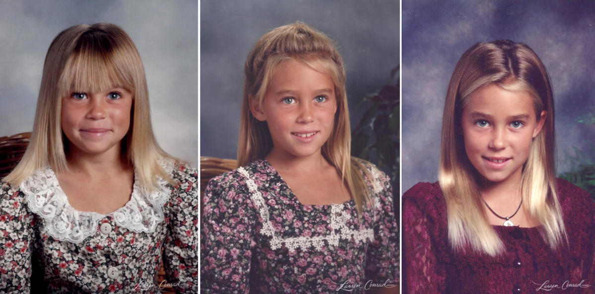 TBT: Little Lauren Conrad's School Snaps