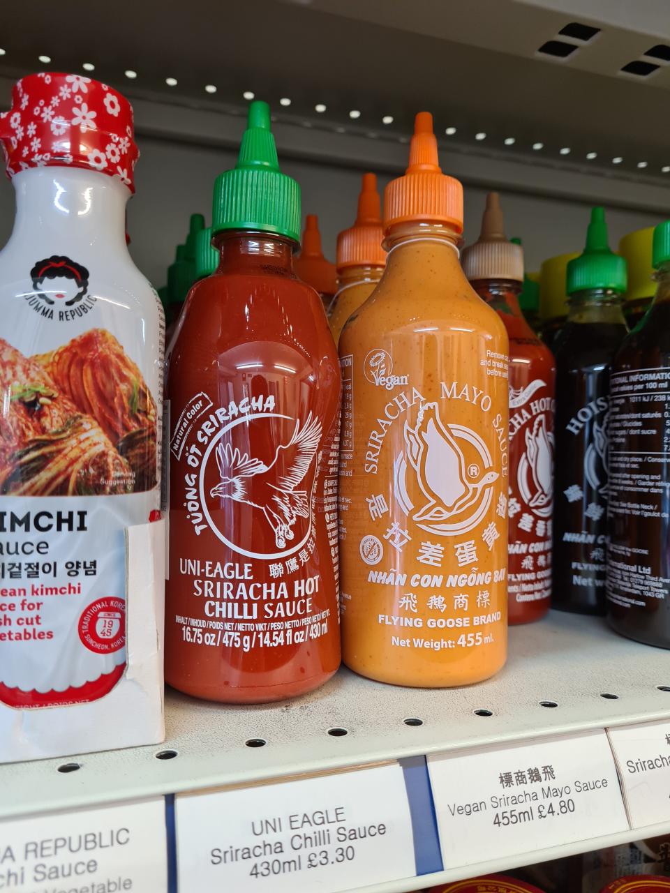 sriracha asian grovcery haul