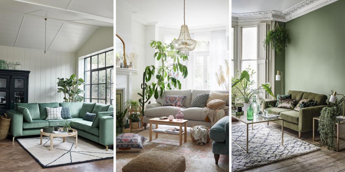 House & Home - Color Palette Inspiration: Olive Green, Petrol Blue