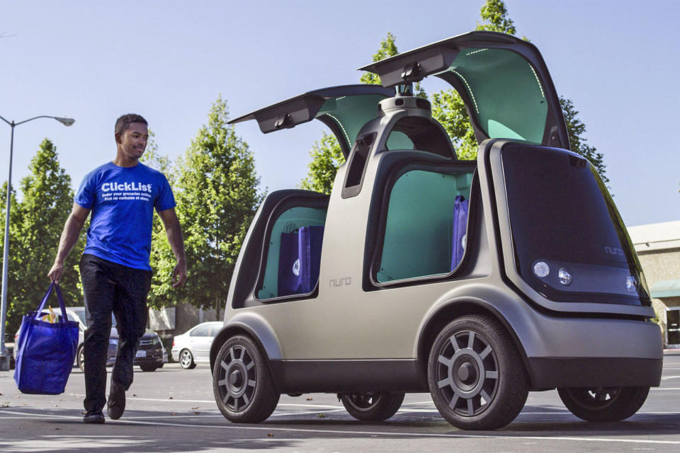 You now have a chance to try Kroger's self-driving grocery delivery... if you