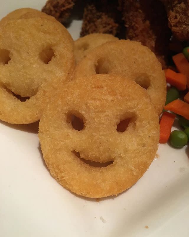 25) Potato smilies