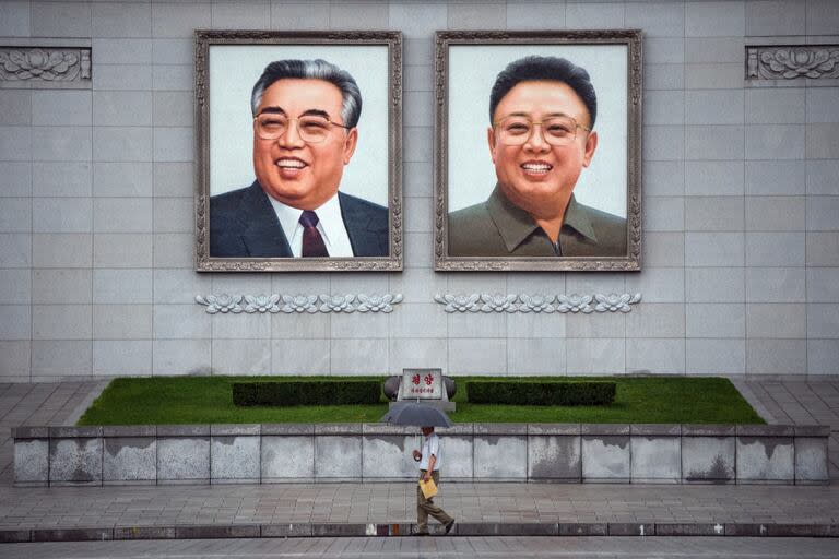 Culto a los líderes de la dinastía Kim, en Pyongyang