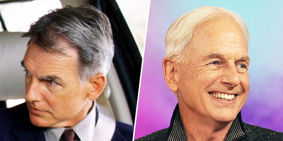 Mark Harmon then and now (Alamy Stock Photo / NBC)