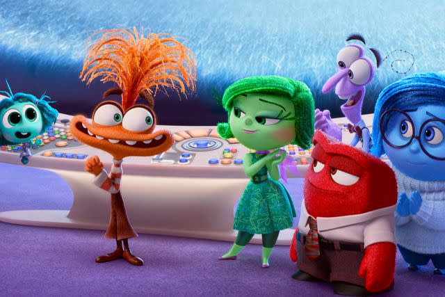 <p>Disney/Pixar</p> The emotions of 'Inside Out 2'