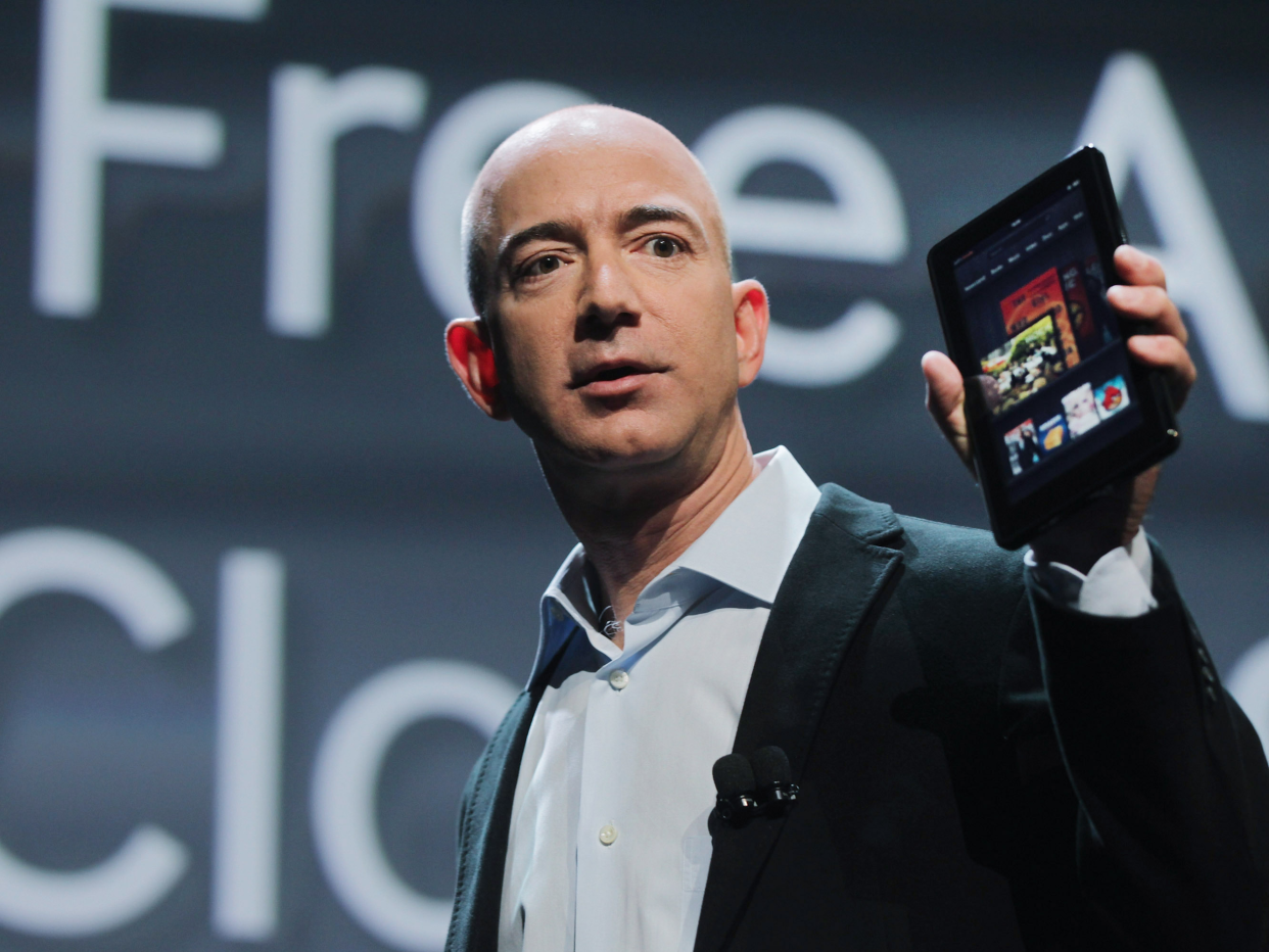 amazon jeff bezos fire tablet