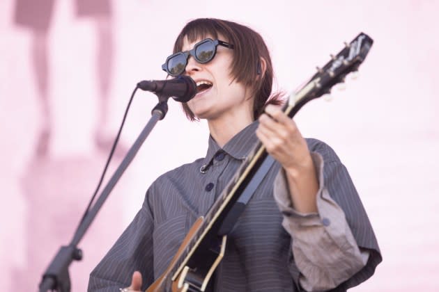 Faye Webster performing at the 2024 Laneway Festival in Perth, Australia. - Credit: Getty Images