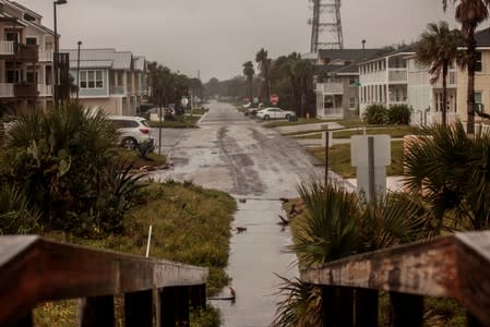 Locals bear the winds of Hurricane Dorian in Jacksonville