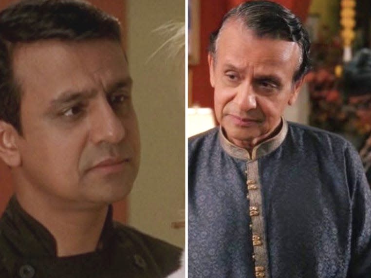 Ajay Mehta in "sex and the city" and "and just like that"