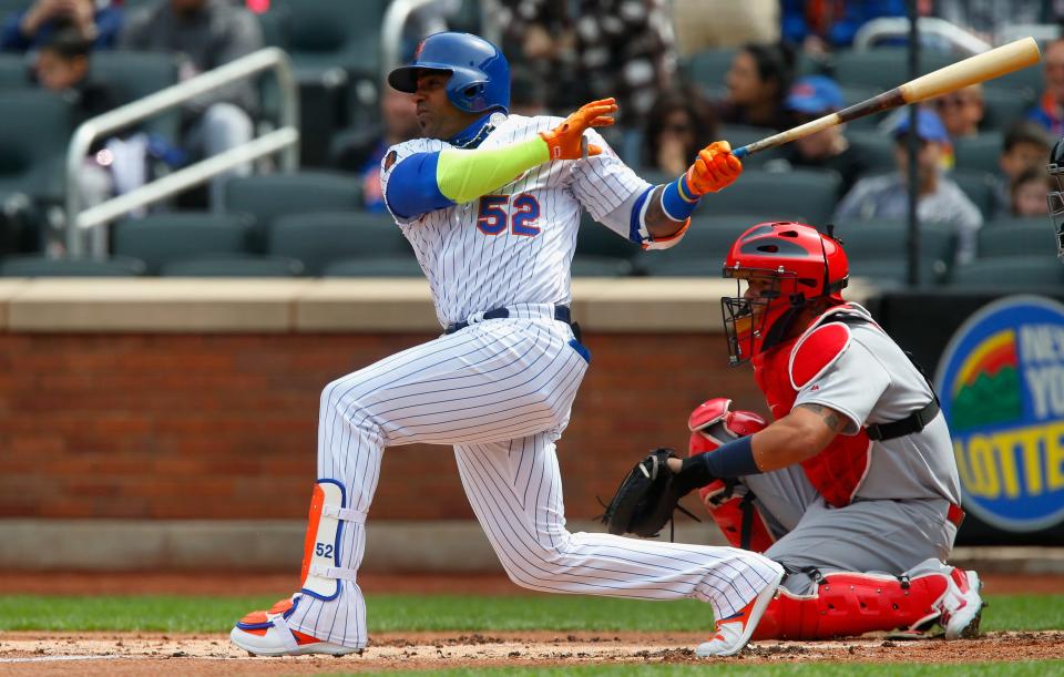 In 89 plate appearances this season, Yoenis Cespedes has punched out 37 times. (Getty)