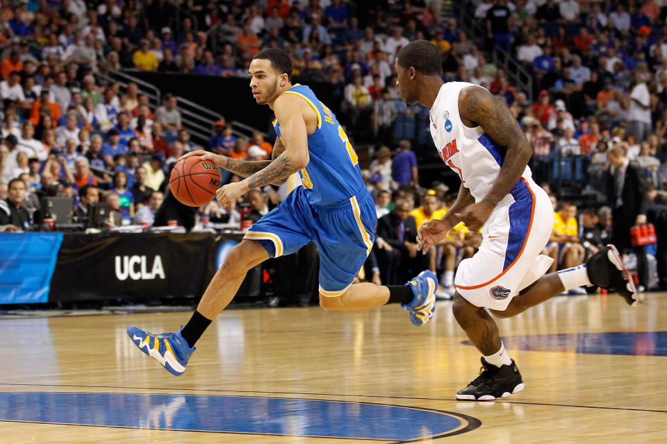 Tyler Honeycutt (left) was found dead in Los Angeles early Saturday. (Photo by J. Meric/Getty Images)