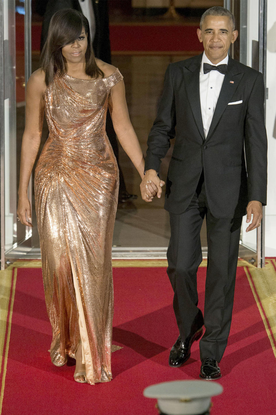 Michelle Obama Has Her Sparkling Moment