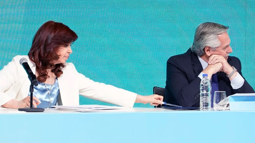 En el recordado acto en el que Cristina Kirchner le pidió al Presidente 