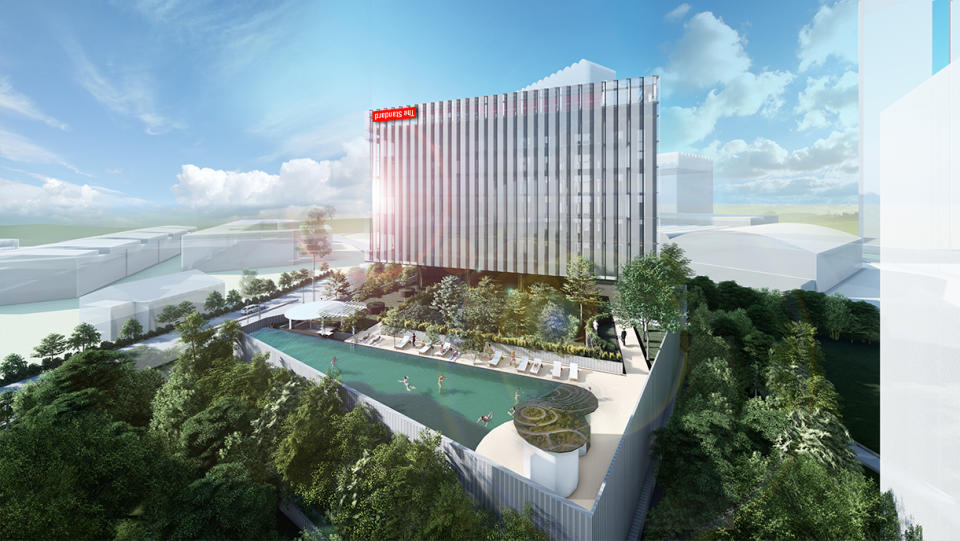 A rendering of The Standard, Singapore. (PHOTO: The Standard)