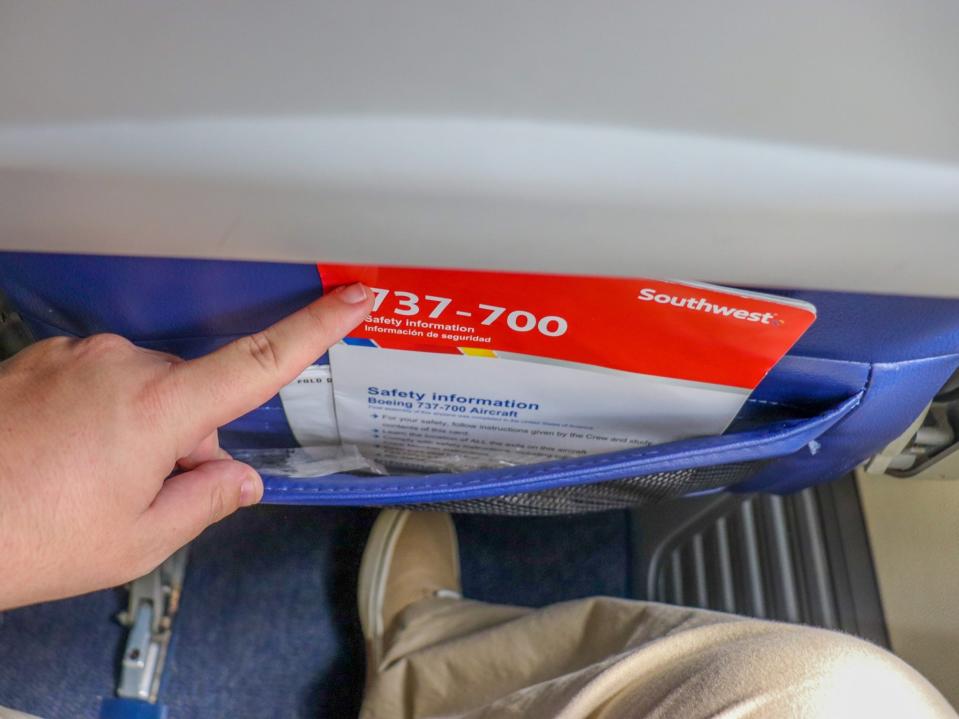Flying on Southwest Airlines during pandemic