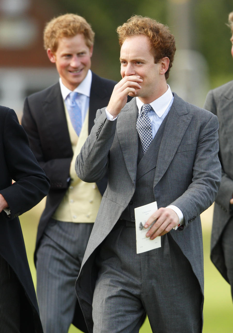 The former Eton schoolmates were reportedly inseparable before the wedding Photo: Getty Images