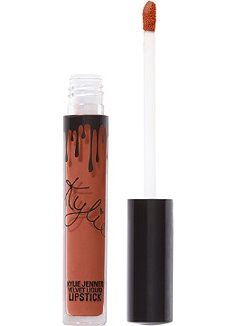 Shop Now: Kylie Cosmetics Heat Velvet Liquid Lipstick in Heat, $16, available at Ulta.