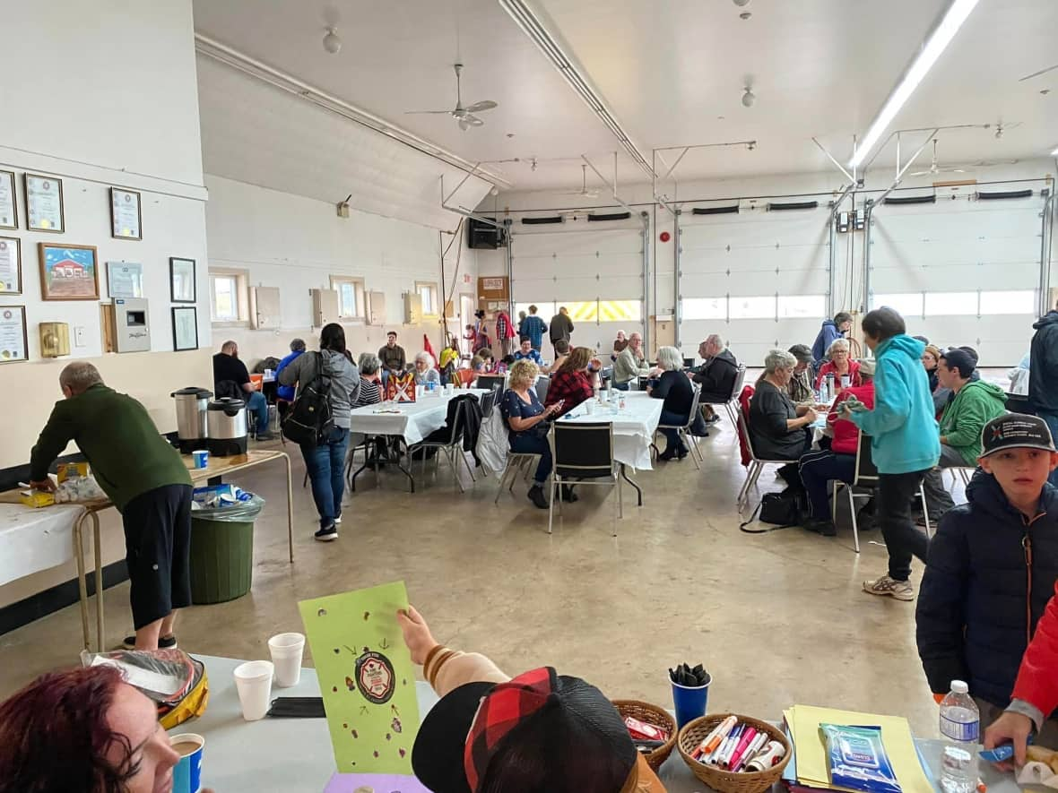 Beech Hill fire hall in Antigonish is open as a comfort centre offering meals, water and charging stations.   (Antigonish County Volunteer Fire Department/Facebook - image credit)