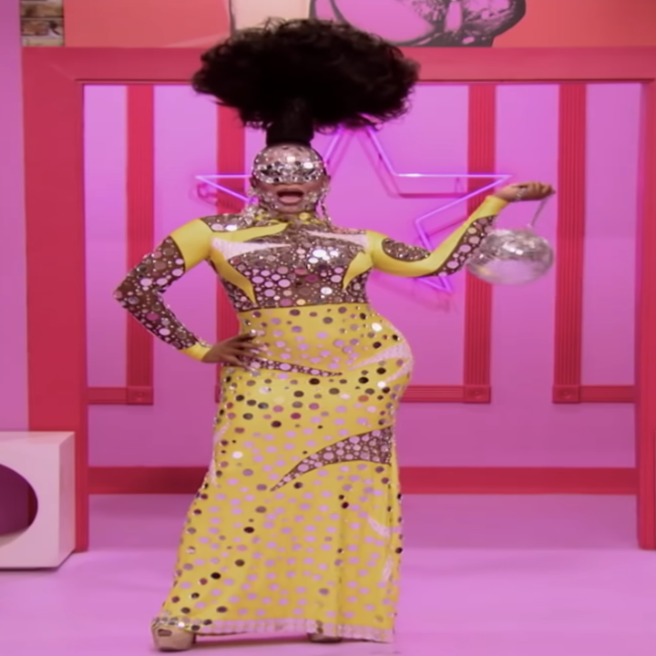 Kennedy Davenport enters the Werk Room