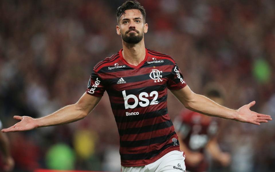 Flamengo defender Pablo Mari is to become the first signing of the Mikel Arteta era - Getty Images South America