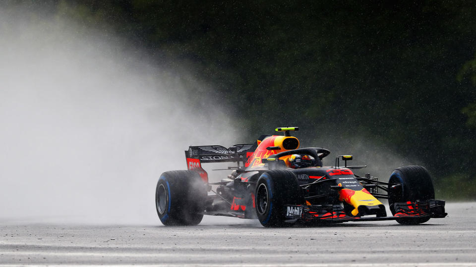 Verstappen：2018年的RBR賽車雨天就是快不起來