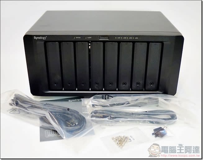 Synology DS1817+ 開箱 、評測 可安裝八顆硬碟、擴充性佳的中小企業與專業人士最愛 NAS