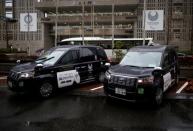 Toyota Motor Corp.'s JPN Taxi cars are parked in Tokyo, Japan March 4, 2019. REUTERS/Issei Kato