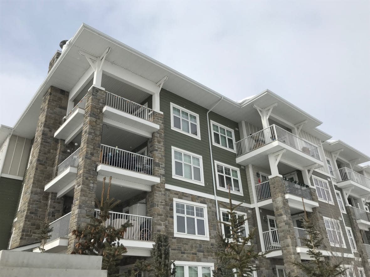 Apartment condominiums in Calgary had year-to-date sales of 5,026 — a 60 per cent gain over last year.  (Dave Gilson/CBC - image credit)