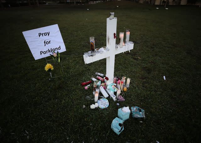 Mark Wilson/Getty Florida Town Of Parkland In Mourning, After Shooting At Marjory Stoneman Douglas High School Kills 17