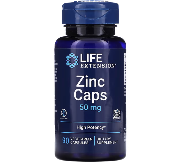 Life Extension, Zinc Caps, High Potency. PHOTO: iHerb