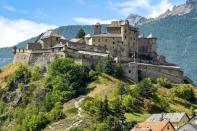 <p>Le château de Fort Queyras, dans les Hautes-Alpes.</p>