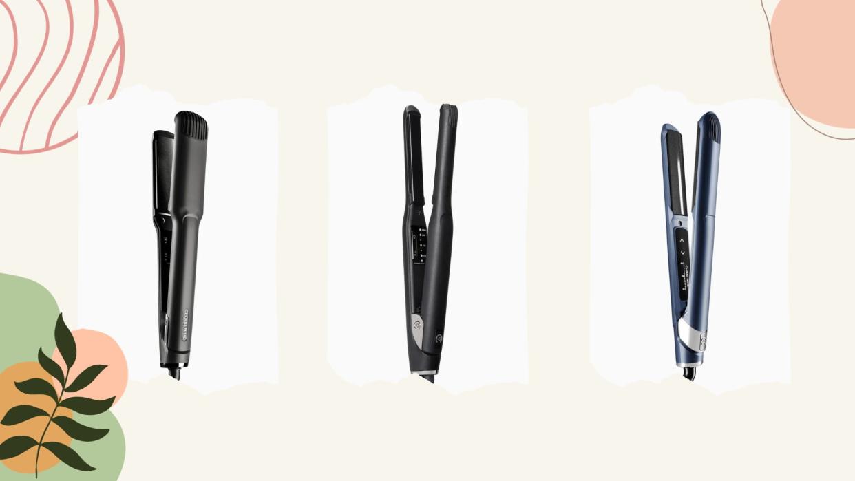  Collage of three of the best cloud nine straighteners. 