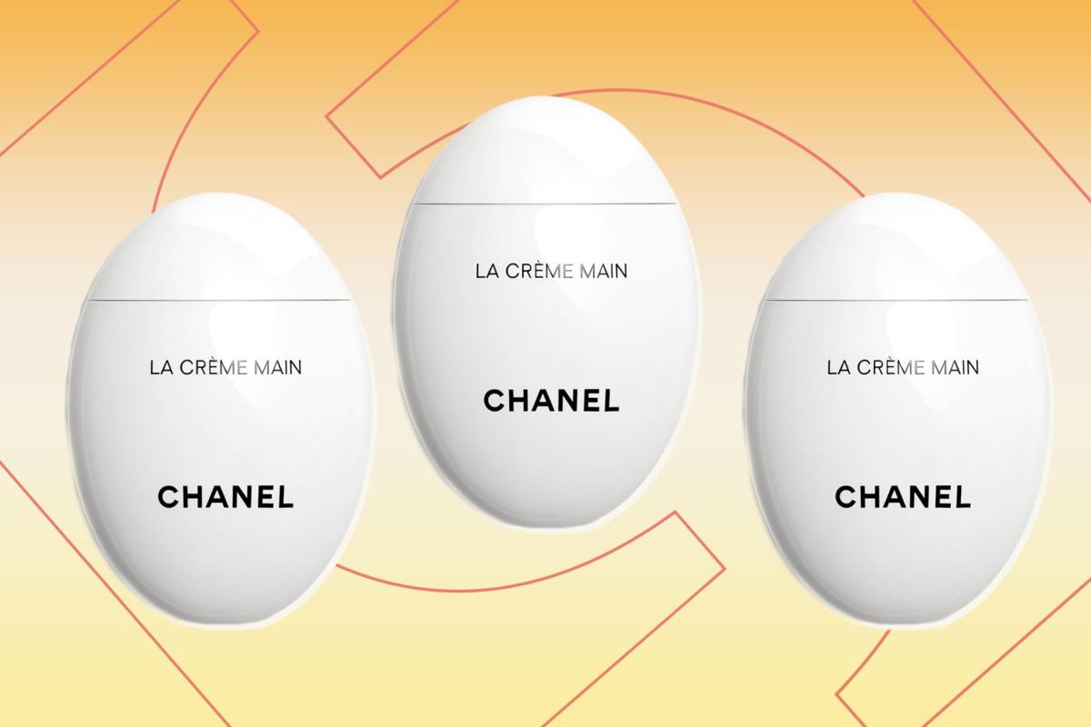 chanel hand cream egg