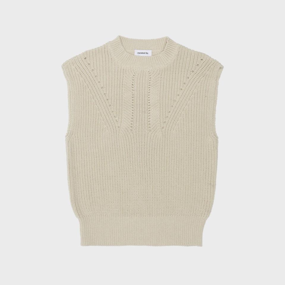 14) Rib Knit Vest