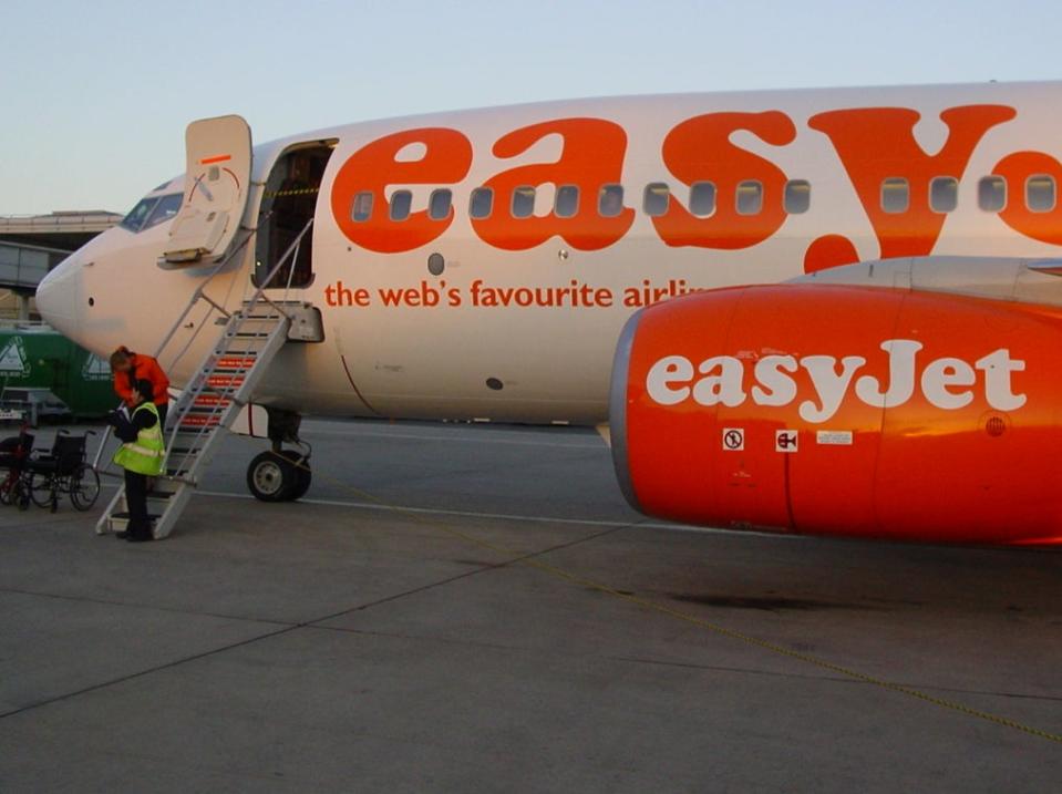Starting gate: easyJet began by flying Boeing 737 jets, though it now flies exclusively Airbus aircraft (Simon Calder)