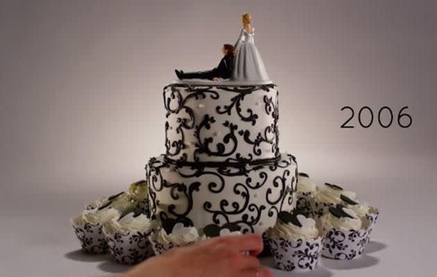 There's been a rise in cupcake cakes in recent years. Photo: Youtuble/Mode