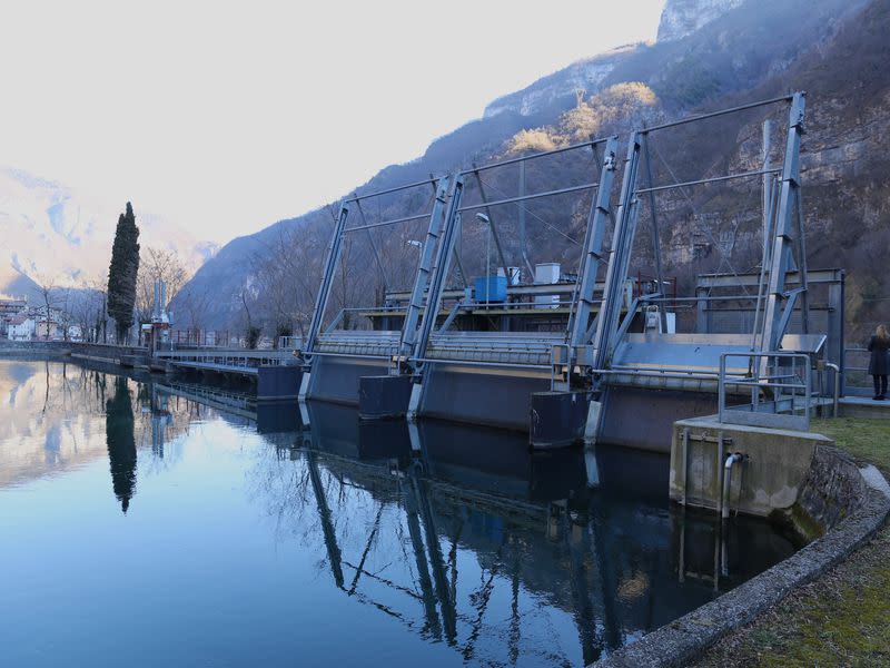 The Valstagna hydropower plant located in the Veneto region of Italy houses 300 ASIC miners set up by Alps Blockchain. (Sandali Handagama)