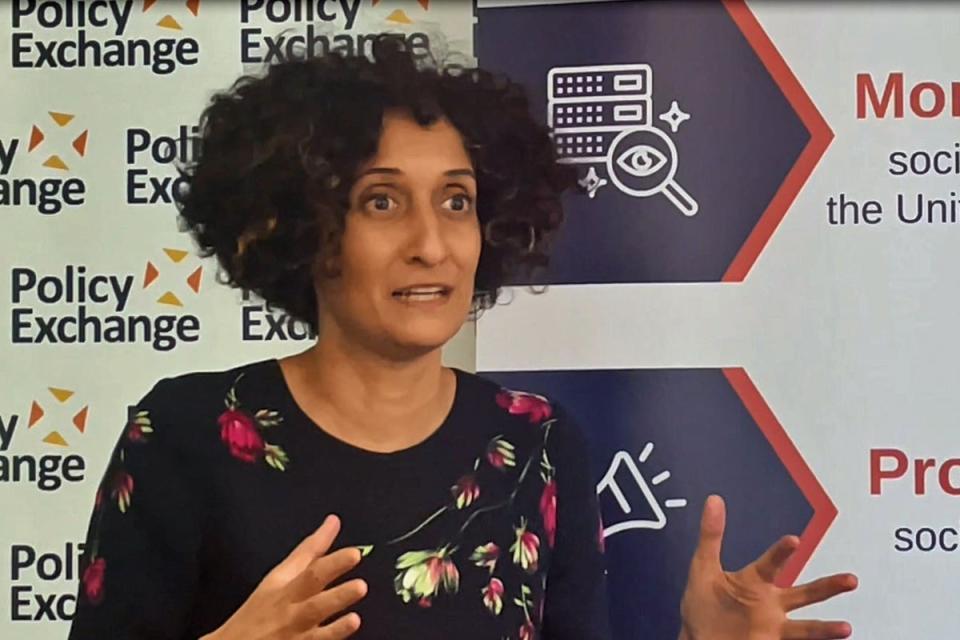 Ms Birbalsingh said the decision to introduce a ‘prayer ban’ came against a ‘backdrop of events including violence, intimidation and appalling racial harassment’ of teachers (PA Media)