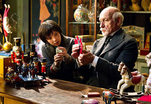 Asa Butterfield and Ben Kingsley | Photo Credits: Jaap Buitendijk/Paramount Pictures