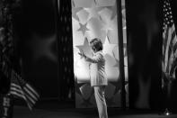 <p>Hillary Clinton waves to the crowd at the DNC in Philadelphia, PA. on Jauly 28, 2016. (Photo: Khue Bui for Yahoo News)</p>