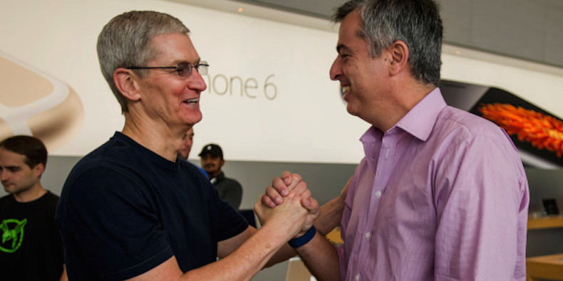 tim cook eddy cue