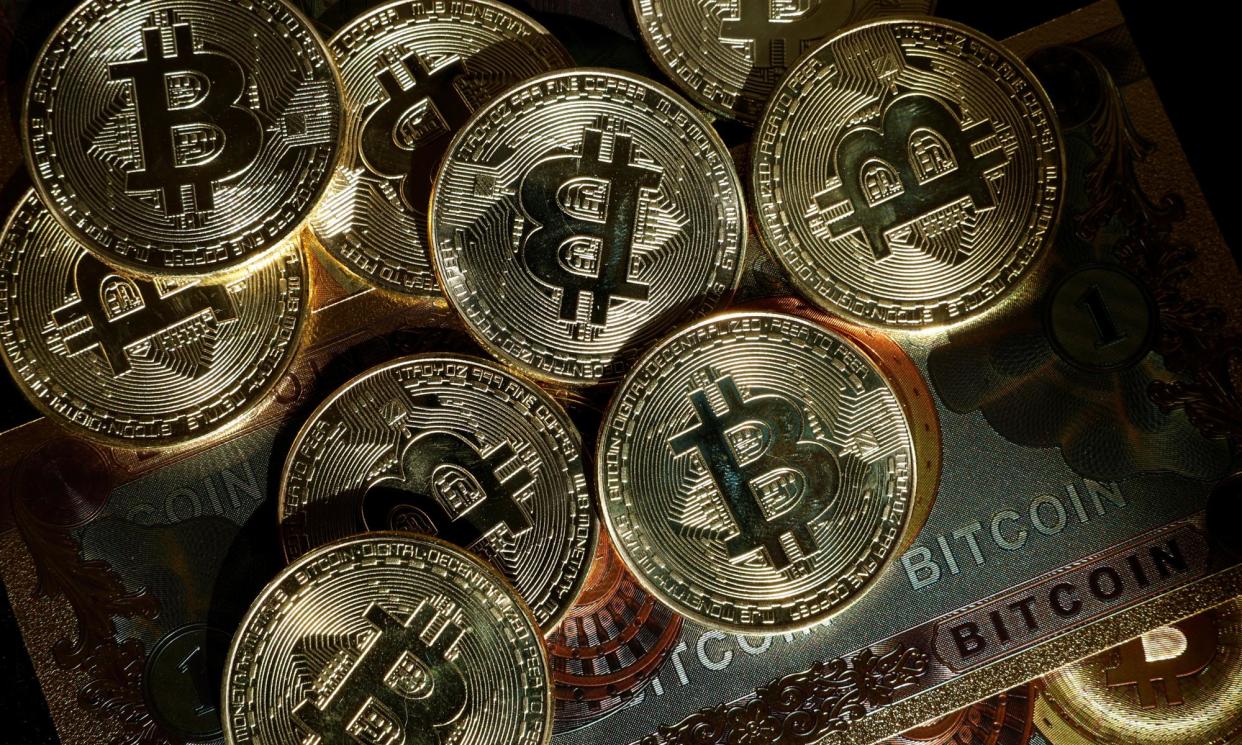 <span>The seizure of bitcoins is believed to be the biggest of its kind.</span><span>Photograph: Benoît Tessier/Reuters</span>