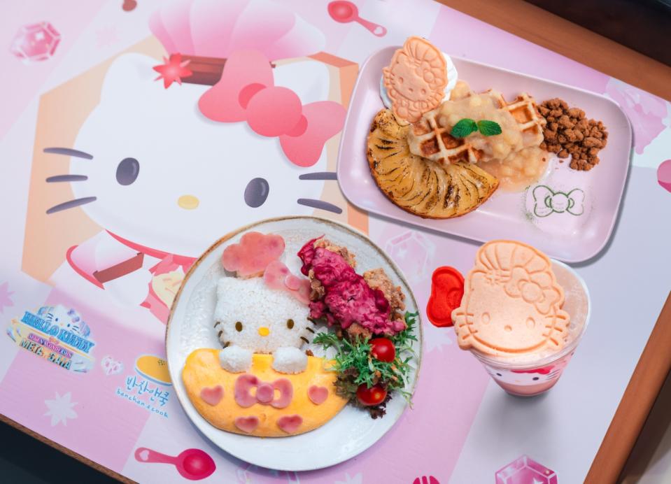 <span>Banchan & Cook「Hello Kitty主題限定餐牌」</span>