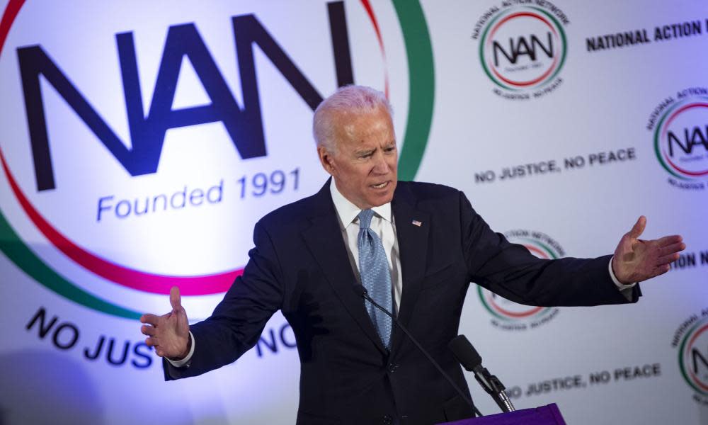 According to most polls, former Vice-President Joe Biden is the frontrunner of the Democratic hopefuls.