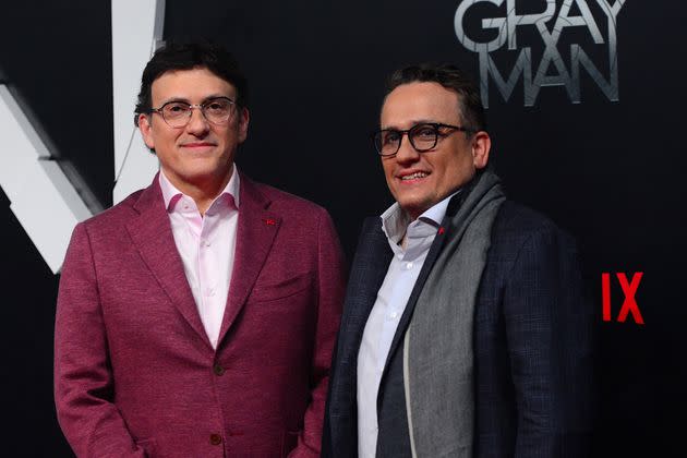 Joseph and Anthony Russo attend the special screening of Netflix's upcoming action thriller movie 